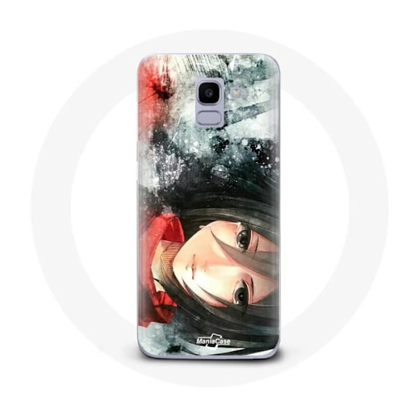 Coque för Samsung Galaxy A8 2018 Mikasa Ackerman Attack on Titan Anime