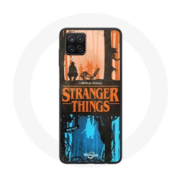 Coque Samsung Galaxy A12 Strangers Things -logo