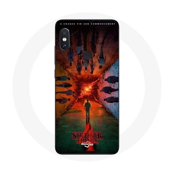 Coque för Xiaomi Redmi Note 5 AI Dual Camera Stranger Things Säsong 4 Affisch Utrustning av den nya