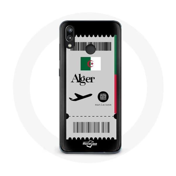 Cover til Huawei P20 Lite - Flybillet - Sort - Blød - Beskyttelse - Unisex