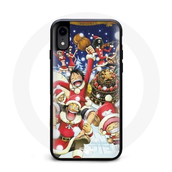 Coque för Iphone XS Max One Piece Juldagen Anime Manga