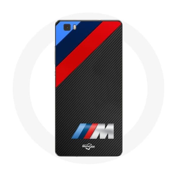 Cover til Huawei P8 BMW M Logo carbon