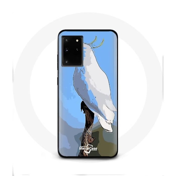 Coque - Samsung - Galaxy S11 Plus - Kakarikaparrot - Mjuk - Vit Vit