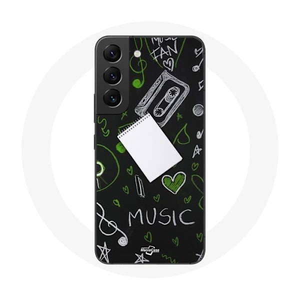 Coque - Samsung - Galaxy S22 - Blød - Sort - Nøgle