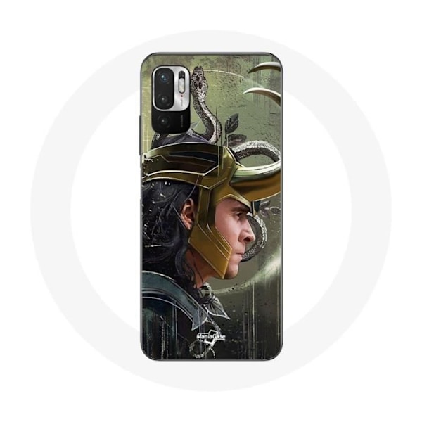Coque - Maniacase - Xiaomi Poco M3 Pro - Flexibel - Svart - Loki Thor Ragnarok Svart