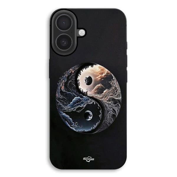 "Cover til iPhone 17 Yin og Yang evig dualitet"