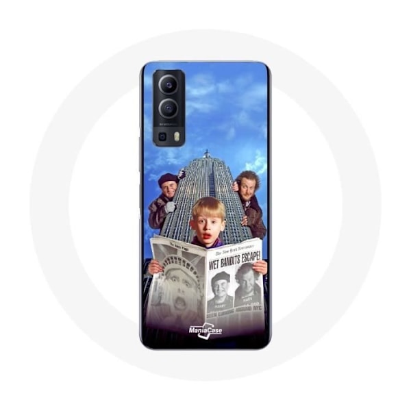 Coque Vivo Y72 Ensamma hemma Mamma, jag har missat planet igen