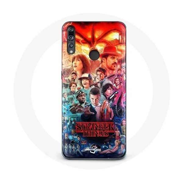 Coque för Huawei P30 Lite Stranger Things Teaser Säsong 4 Affisch Karaktärer Konst