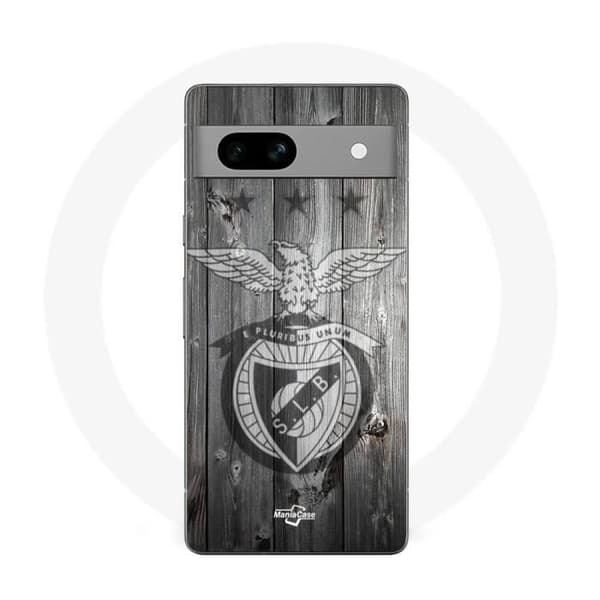 Coque - Maniacase - Pixel 7a - Blød - Daglig beskyttelse - Benfica mønster Grå