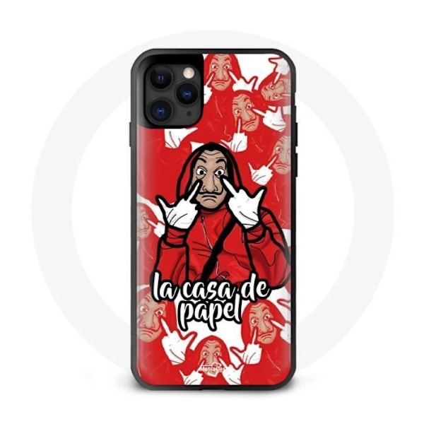 Coque iPhone 13 pro La casa de Papel fanart
