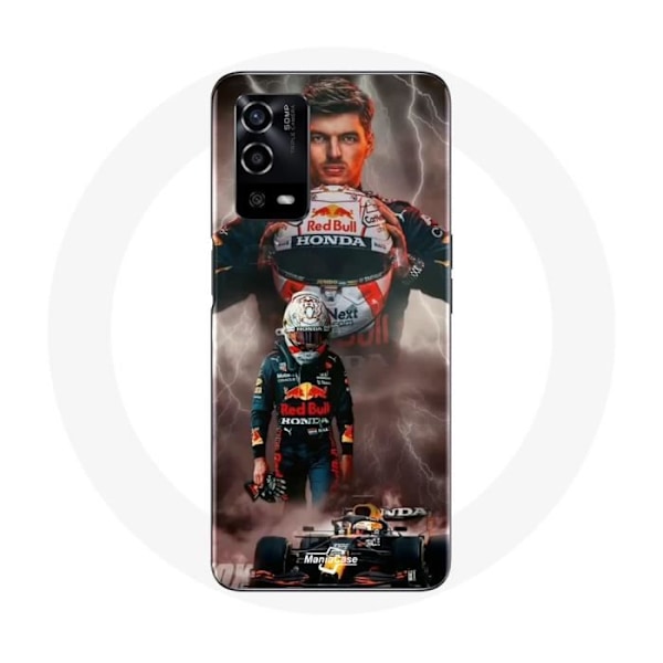 Skydd för Oppo A55 4G Formel 1 Max Verstappen F1-hjälm - Maniacase