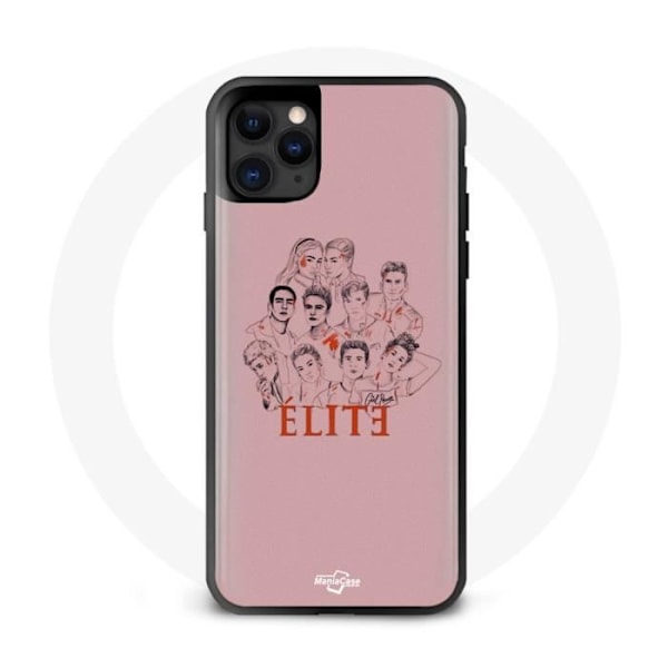 Coque för iPhone 12 Pro Max Elite Säsong 5 Affisch karaktärer Fanart Logotyp