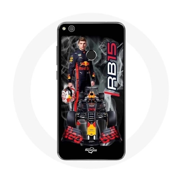 Skydd för Huawei P8 Lite 2017 Formel 1 Max Verstappen F1-förare Red Bull 15