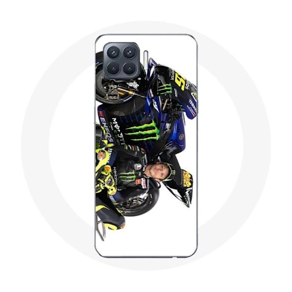 Coque - Valentino Rossi - Oppo A93 - Mjuk - Skydd - Racerkörare Vit