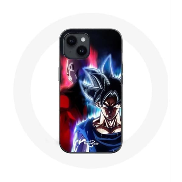 Coque - Maniacase - Iphone 14 Plus - Anime Dragon Ball - Blød - Sort