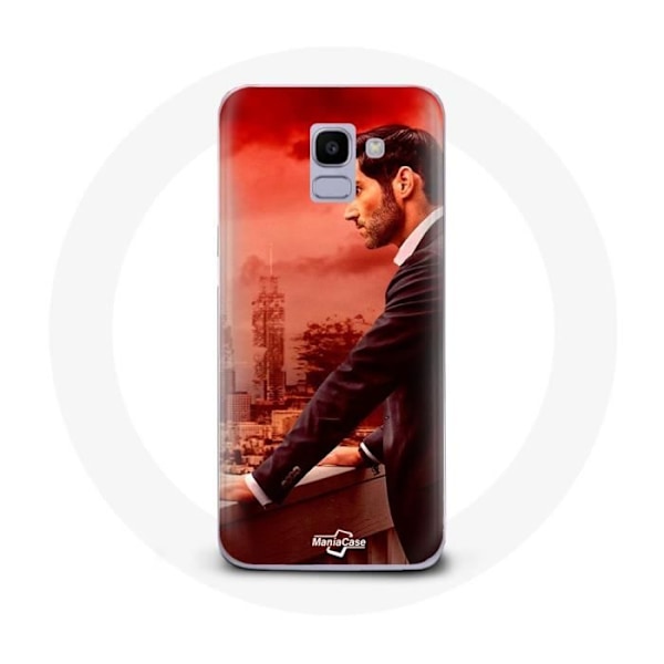 Coque för Samsung Galaxy A8 2018 Lucifer Morningstar Säsong 5 Serie