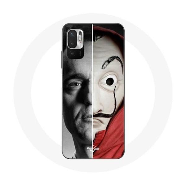 Coque för Xiaomi Redmi Note 10 5G La casa de papel Berlin Masque Split