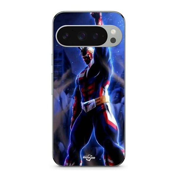 Coque - MANIACASE - Google Pixel 9 Pro - Silikon - Svart - My Hero Academia Svart