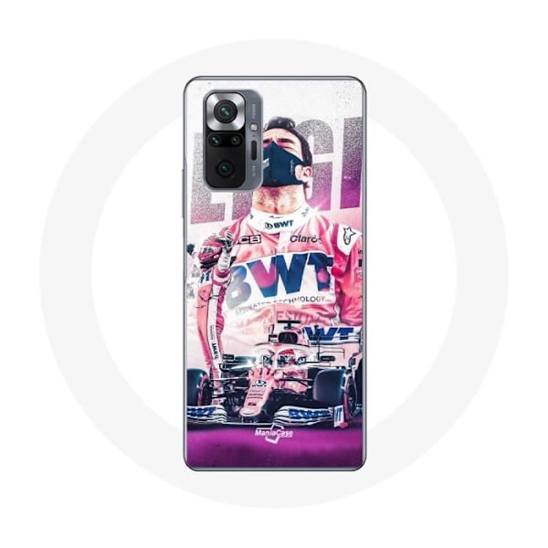Skydd för Xiaomi Redmi Note 10 Pro Formel 1 Sergio Pérez Formel 1-förare
