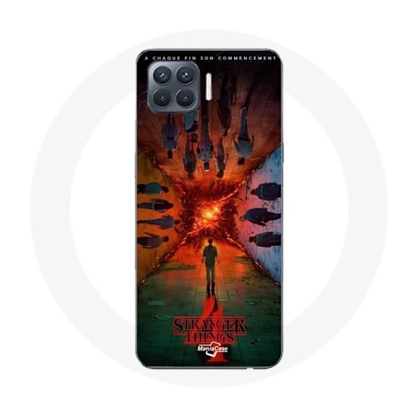 Coque för Oppo A93 Stranger Things Säsong 4 Affisch Utrustning av den Nya Teorin