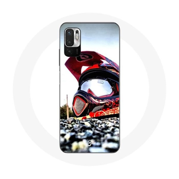 Coque för Xiaomi Redmi Note 10 5G MotoCross-hörlurar