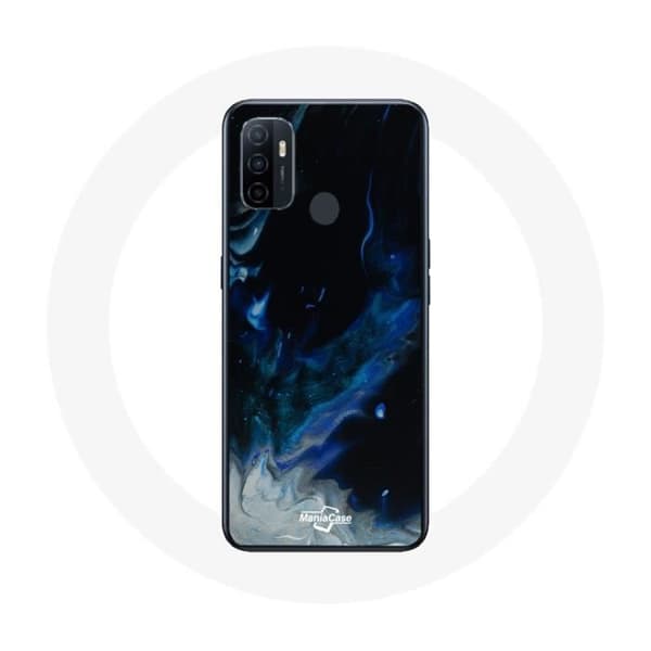 Oppo A53 Kuori Tausta Sininen