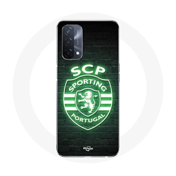 Coque Oppo A93 5G scp sportande portugal lysande svart bakgrund