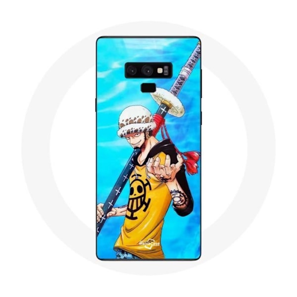 Coque - maniacase - Samsung Galaxy Note 9 - One Piece Manga - Mjuk - Skydd och dekoration Svart