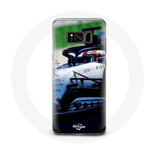 Coque för Samsung Galaxy S8 Formel 1 Pierre Gasly F1-förare Vit