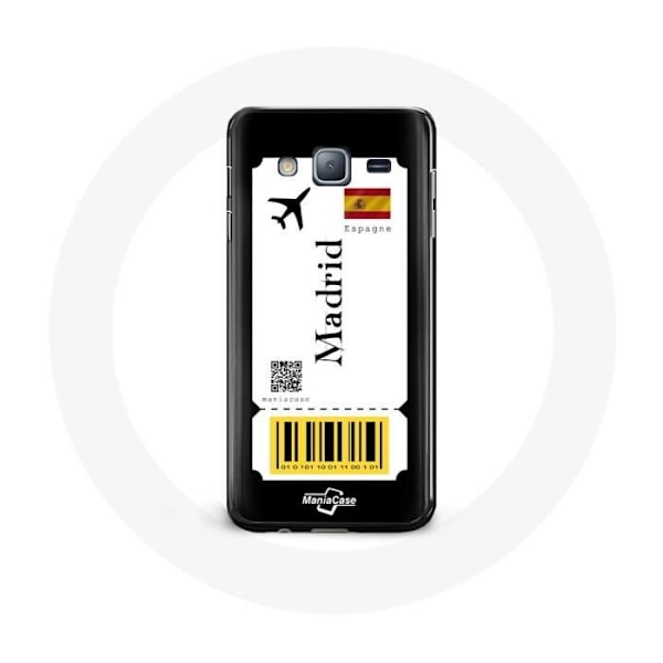 Skyddsfodral för Samsung Galaxy A3 Flygbiljett Madrid Spanien