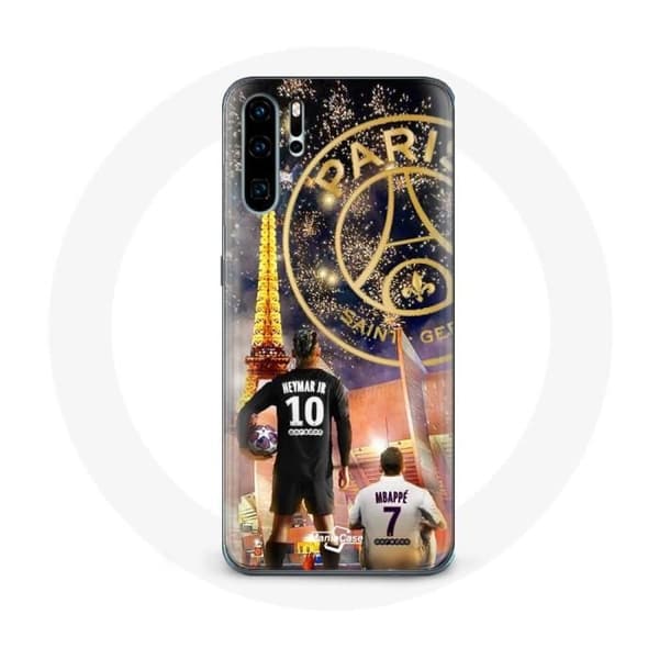 Huawei P30 PSG Neymar ja Mbappé Kuori Hyvää joulua