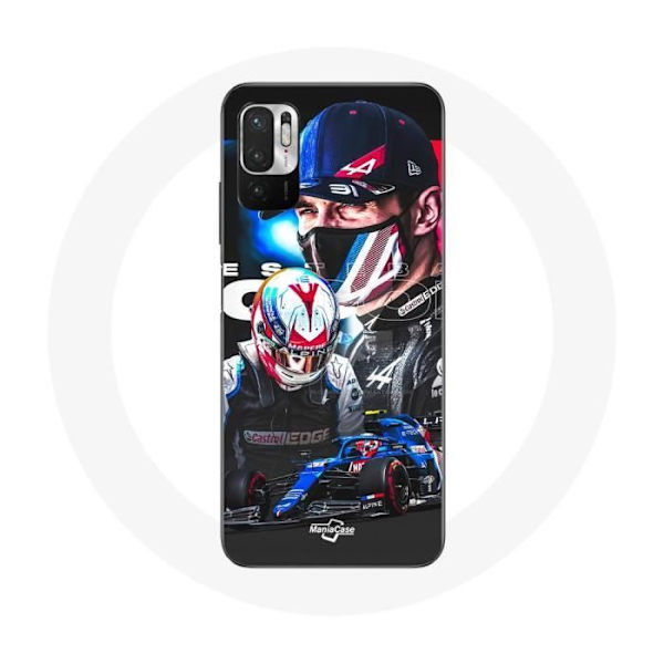 Coque - Xiaomi - Redmi Note 10 5G - Formula 1 Esteban Ocon - Flexibeli - Musta