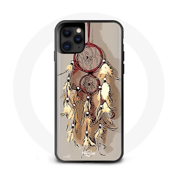 Iphone 12 pro max cover Drømmefanger kaffecreme