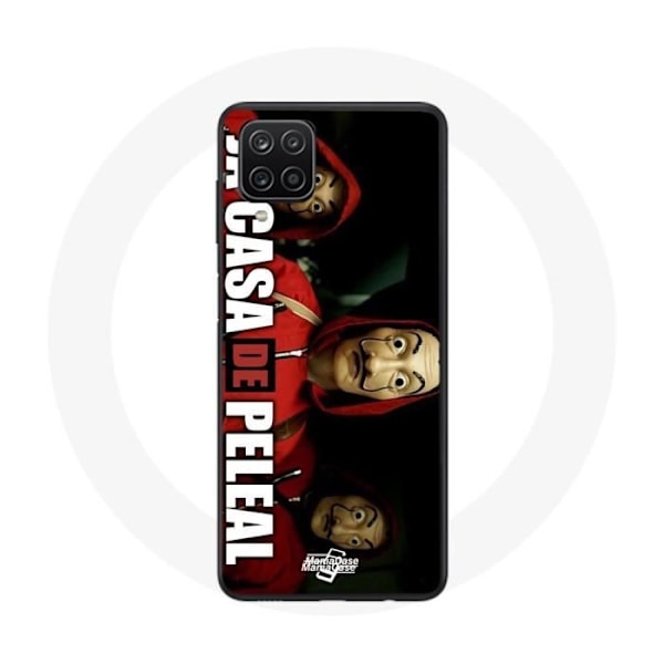 Coque för Samsung Galaxy A22 4G La casa de papel Dali-masker
