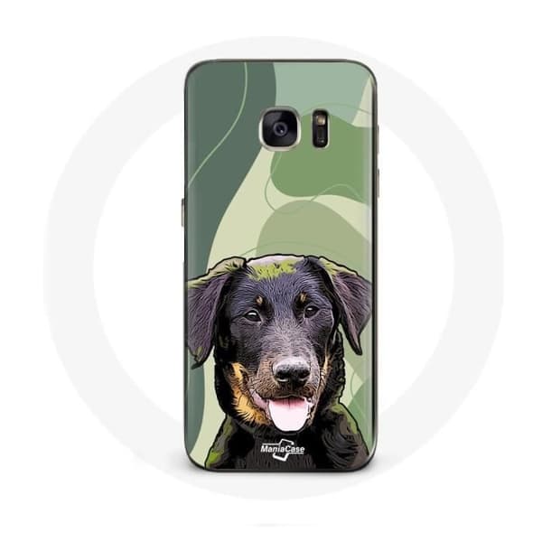Cover til Samsung Galaxy S6 Beauceron Sort Hunderace