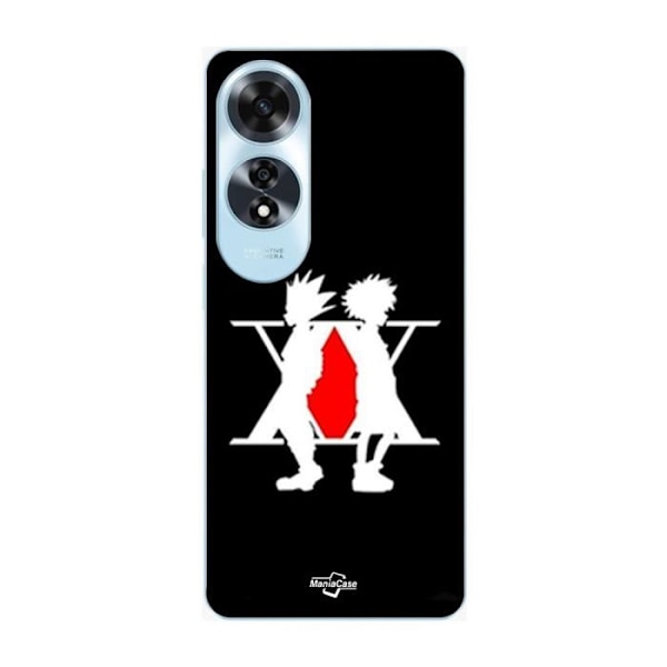 Coque - Oppo - A60 - Sort - Anime - Blød