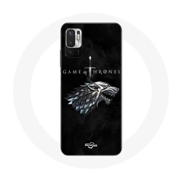Skyddsskal - Xiaomi - Redmi Note 10 5G - Game of Thrones - Stark-huset - Flexibelt