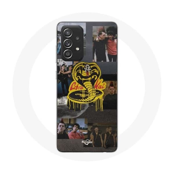 Coque för Samsung Galaxy A33 5G Cobra Kai Logotyp Affisch Serie