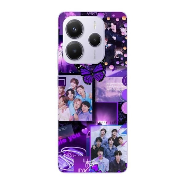 Coque Xiaomi Redmi Note 14 5G BTS CONCEPT VIOLET Maniacase