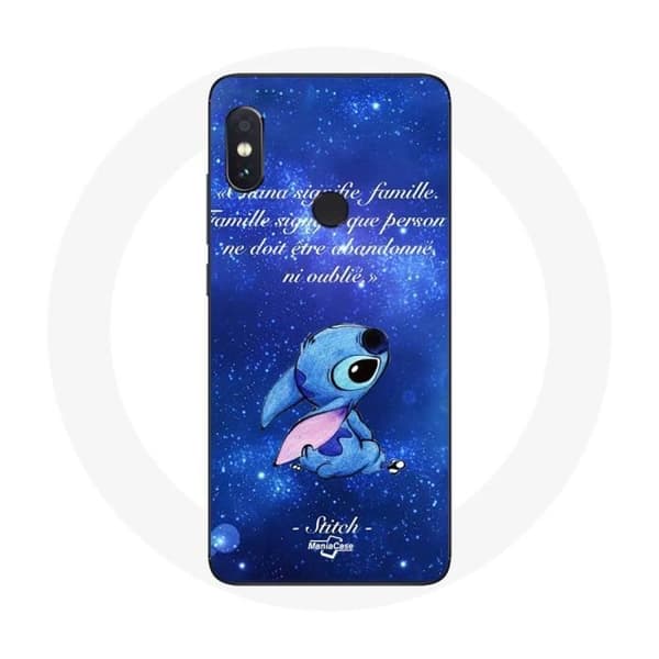 Coque för Xiaomi Redmi Note 5 Pro Stitch Ohana Citat