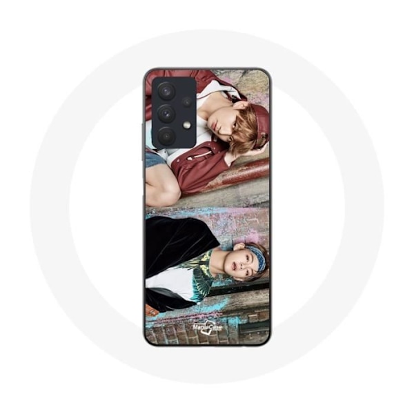 Coque pour Samsung Galaxy A32 5G BTS Kim Taehyung och Jungkook Taekook Teaser Not Today You Never Walk Alone