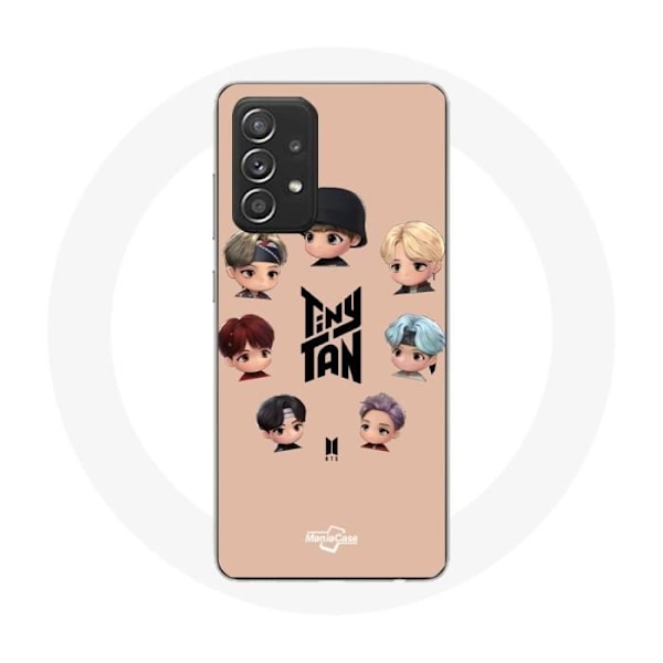 Skydd för Samsung Galaxy A33 5G BTS TinyTAN Animation Affisch RM Jin Suga J-Hope Jimin V Och Jungkook