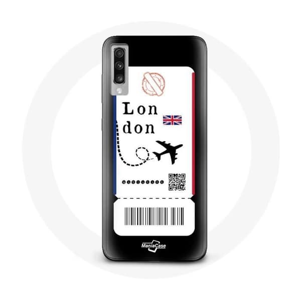 Cover til Samsung Galaxy A50 Flybillet London