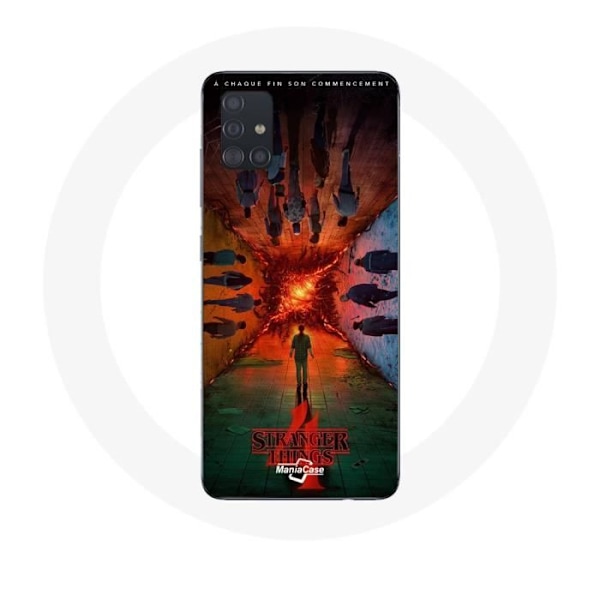 Coque för Samsung Galaxy A51 5G Stranger Things Säsong 4 Affisch Utrustningar av den Nya Teorin