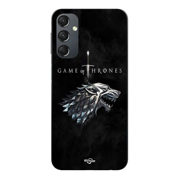 Coque - Maniacase - Samsung Galaxy A24 - Game Of Thrones House Stark - Silikon - Mjuk