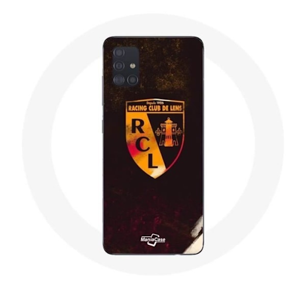 Coque - Maniacase - Samsung Galaxy A51 - RCL Lens - Mjuk - Skydd och dekoration Svart