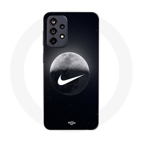 Coque - Maniacase - Samsung Galaxy A32 4G - Svart - Mjuk - Nike-mönster