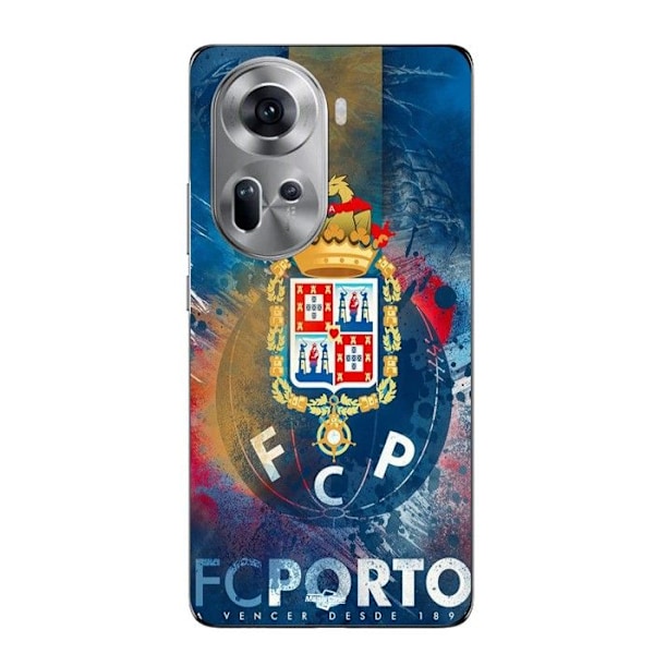 Coque för Oppo Reno 11 5g FCP Porto blå bakgrund Maniacase Svart