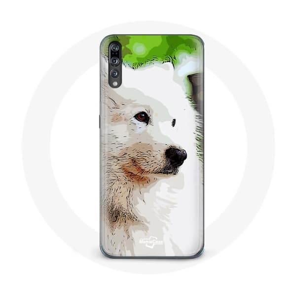Coque - Huawei - P20 - Pehmeä - Samojedi - Valkoinen Vit