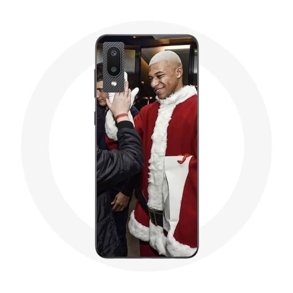 Coque pour Samsung Galaxy A02 Mbappé Jalkapallo Hyvää joulua